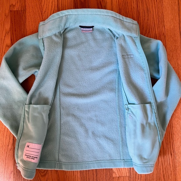 Columbia Kids Fleece Jacket Size M - Picture 2 of 4
